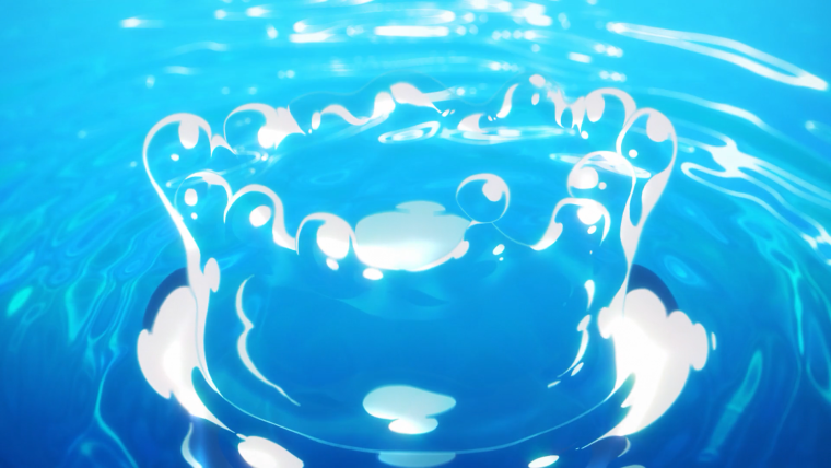 Всплеск воды арт