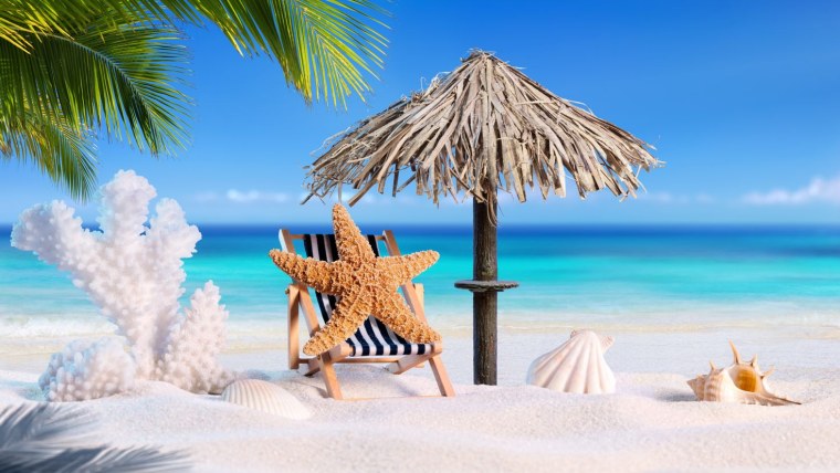 Солнце море белый песок