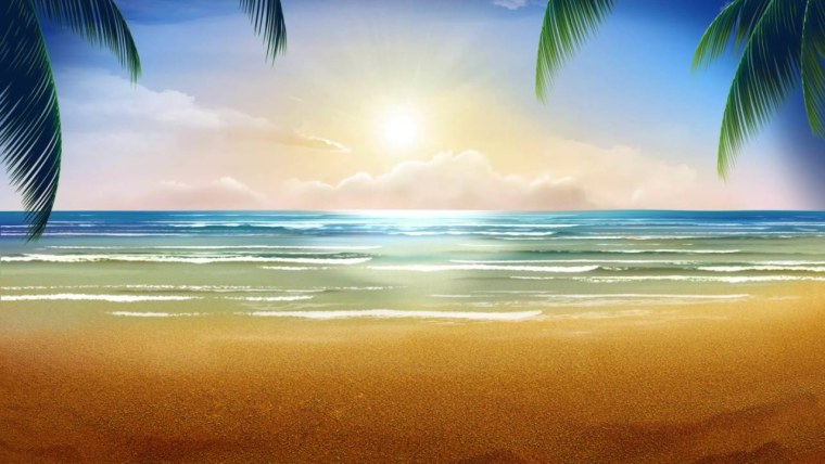 Пляж фон