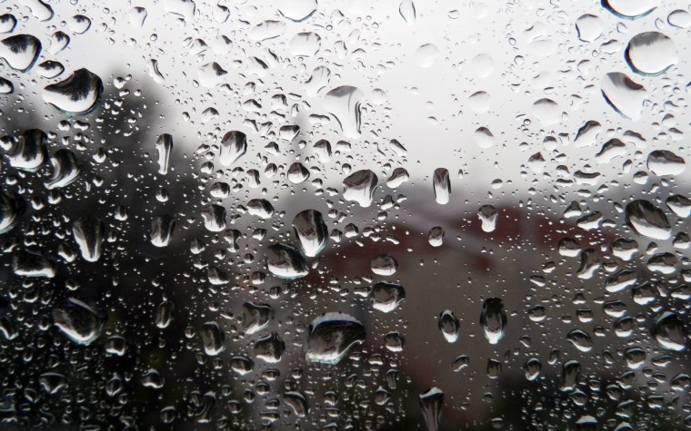 Капли дождя