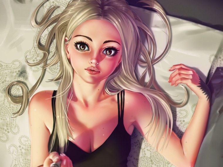 Рисунки девушек в стиле