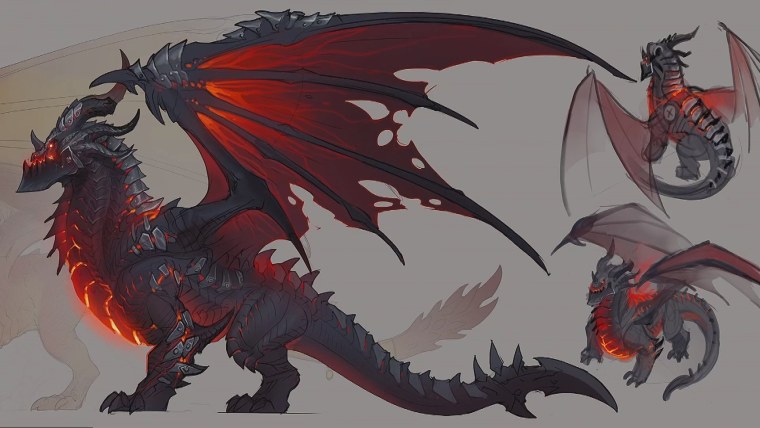 Дракон "лава"