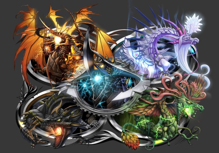 Драконы четырех стихий