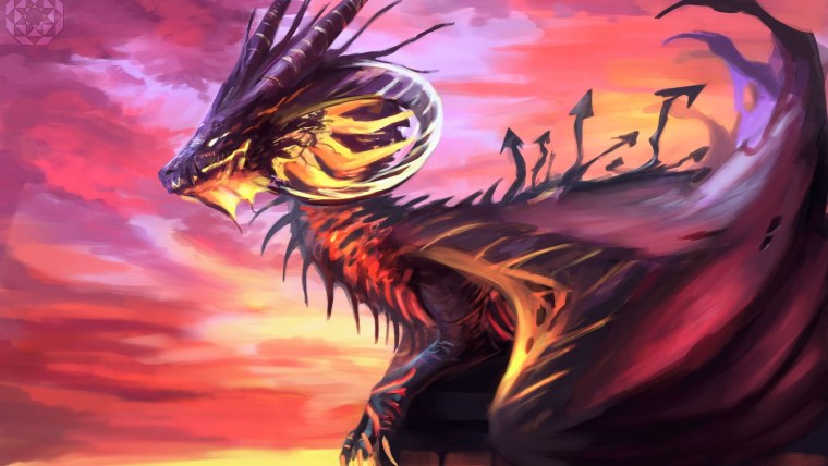 Дракон обои