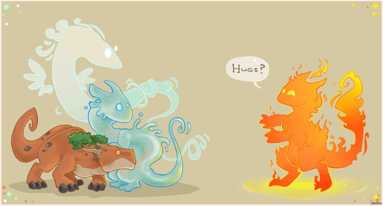 Животные стихий