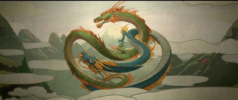 Японский дракон Шимада