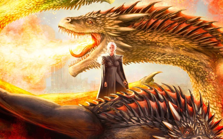 Фэнтези горные монстры на рабочий стол