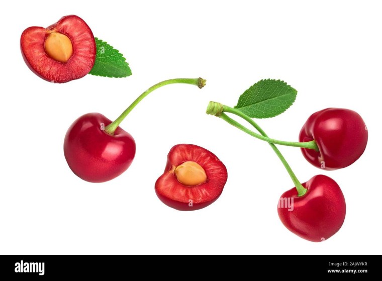 На каждой ветке по 3 Вишенки