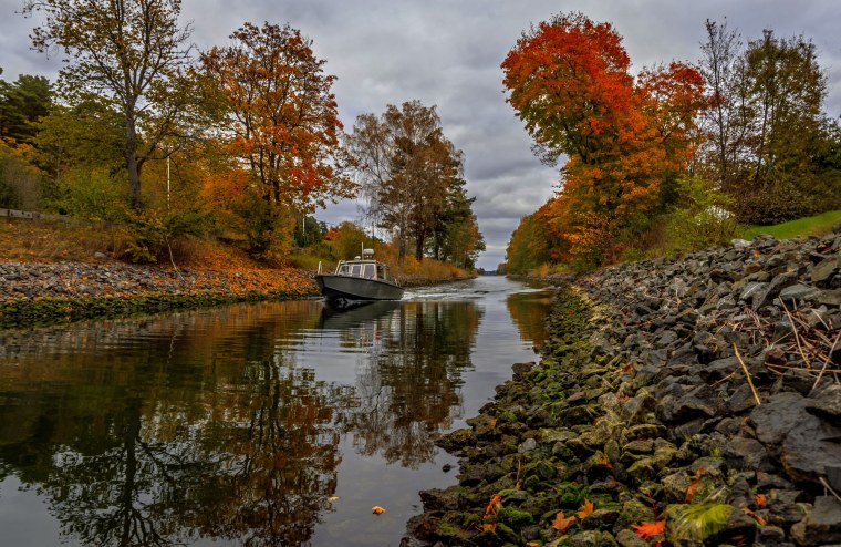 Осень на берегу реки
