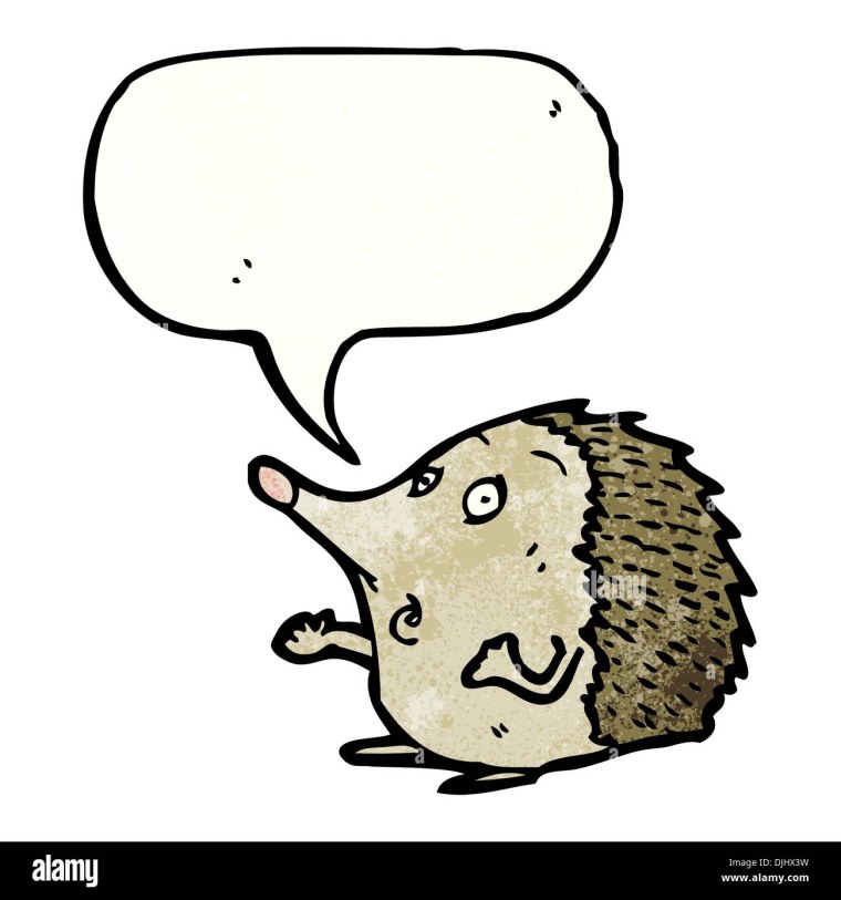 Ежик с узелком на палочке