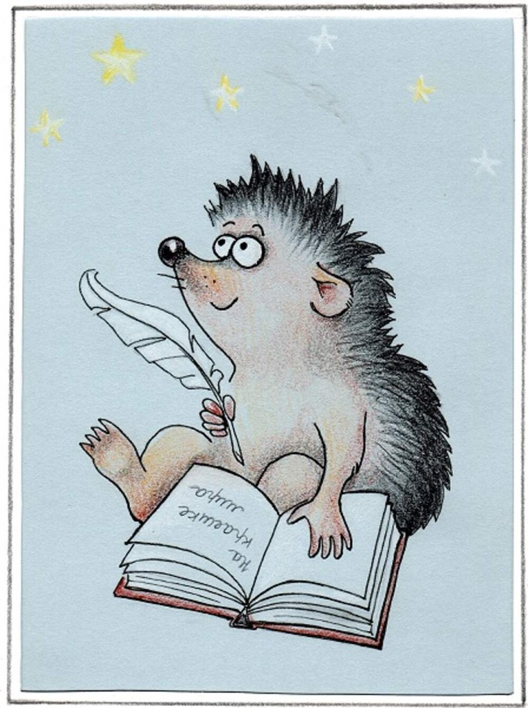 Ёжики рисунки прикольные реалистично