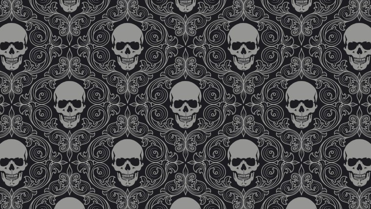 Череп орнамент