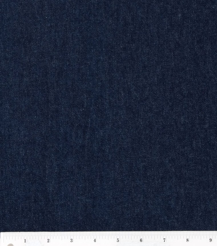 Джинсовая ткань темно синяя