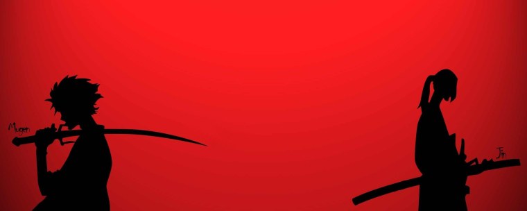 Самурай Чамплу чёрный белый