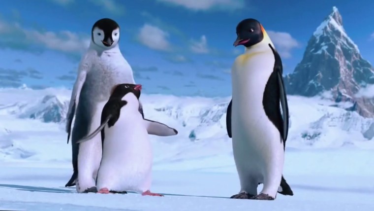 Пингвин подзатыльник