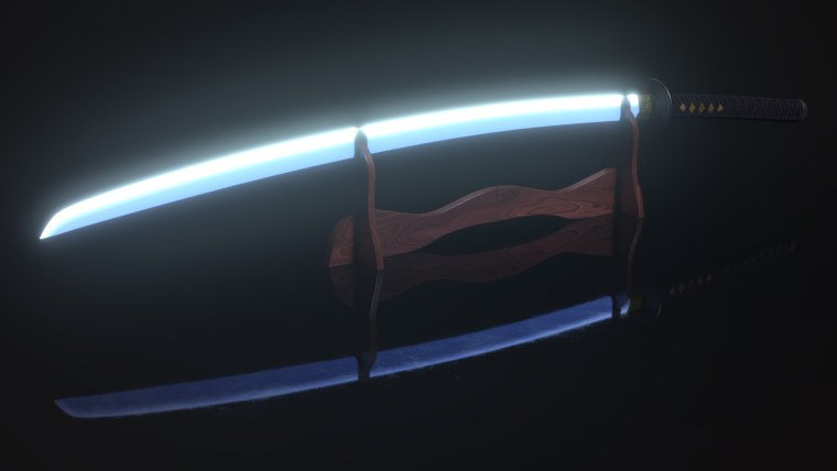 Рей катана Евангелион