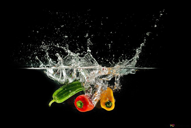 Фрукты лед брызги