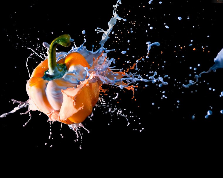 Фрукты брызги