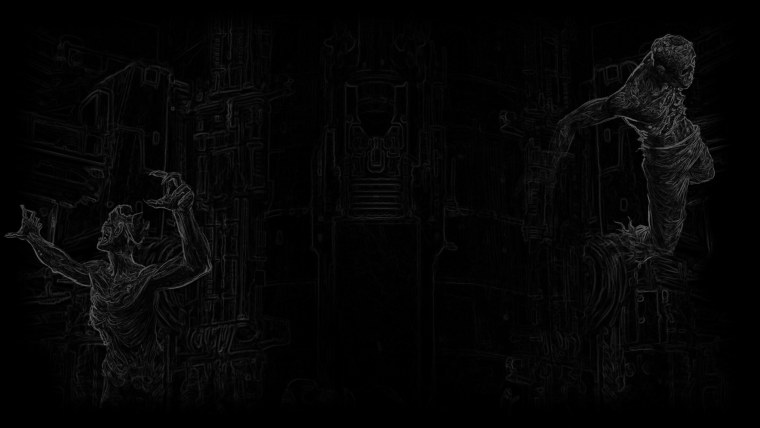 Иллюстрации в стиле хоррор