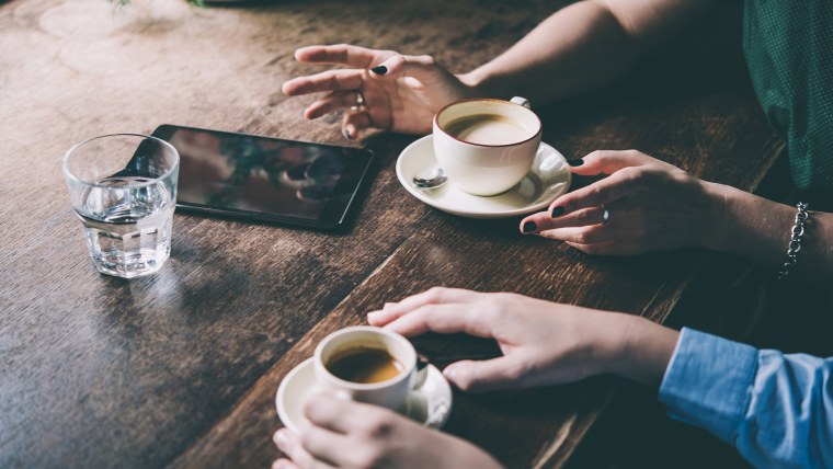 Беседа за чашкой кофе