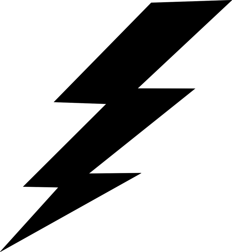 Эмблема молния