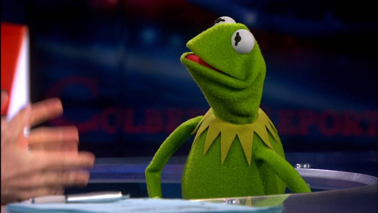 Лягушонок Кермит печатает