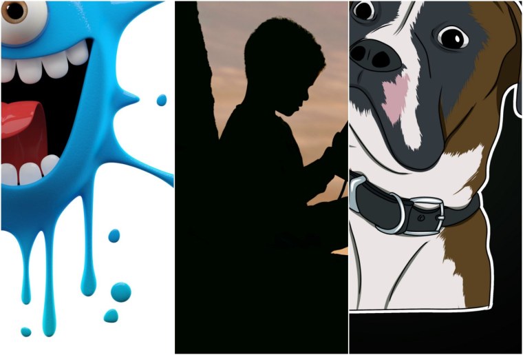 Обои для камеры по середине