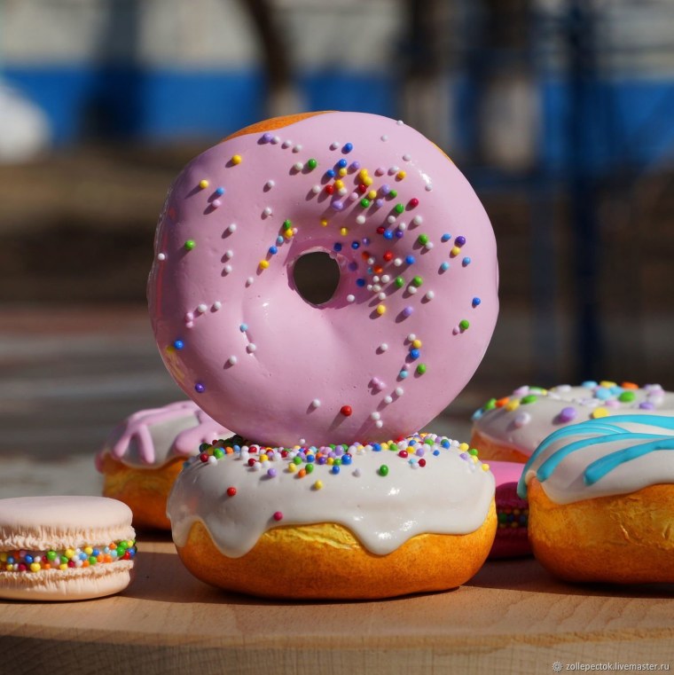 Красивые пончики