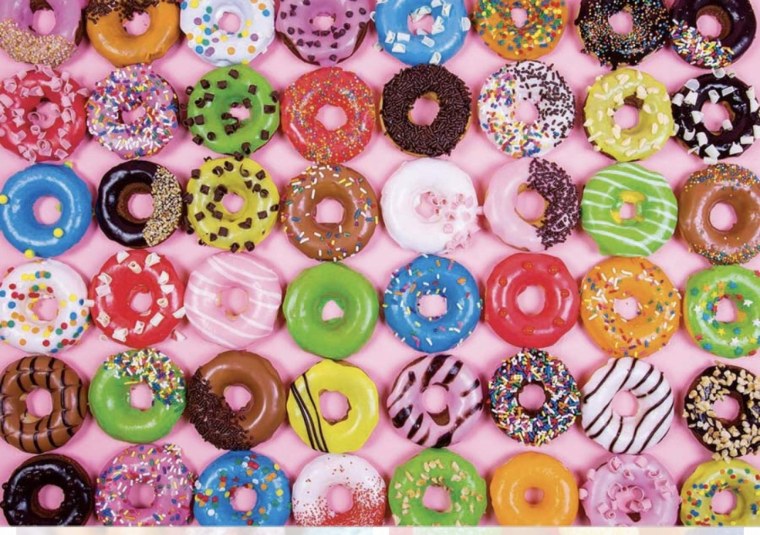 Пончики разноцветные