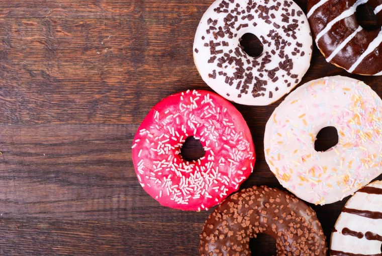 Красивые пончики