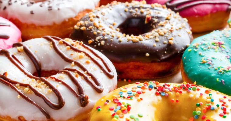 Пончик с глазурью