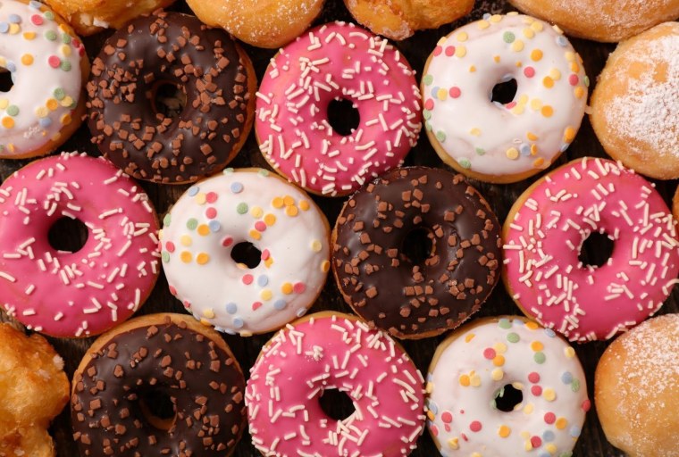 Пончик с глазурью