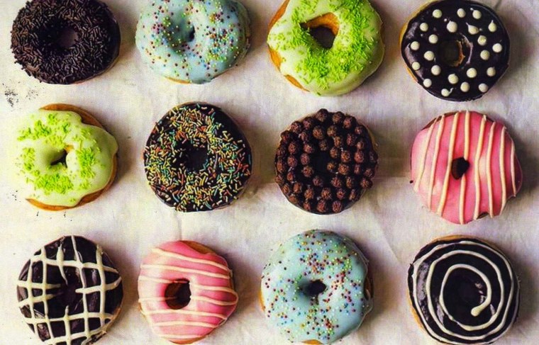 Пончики разноцветные