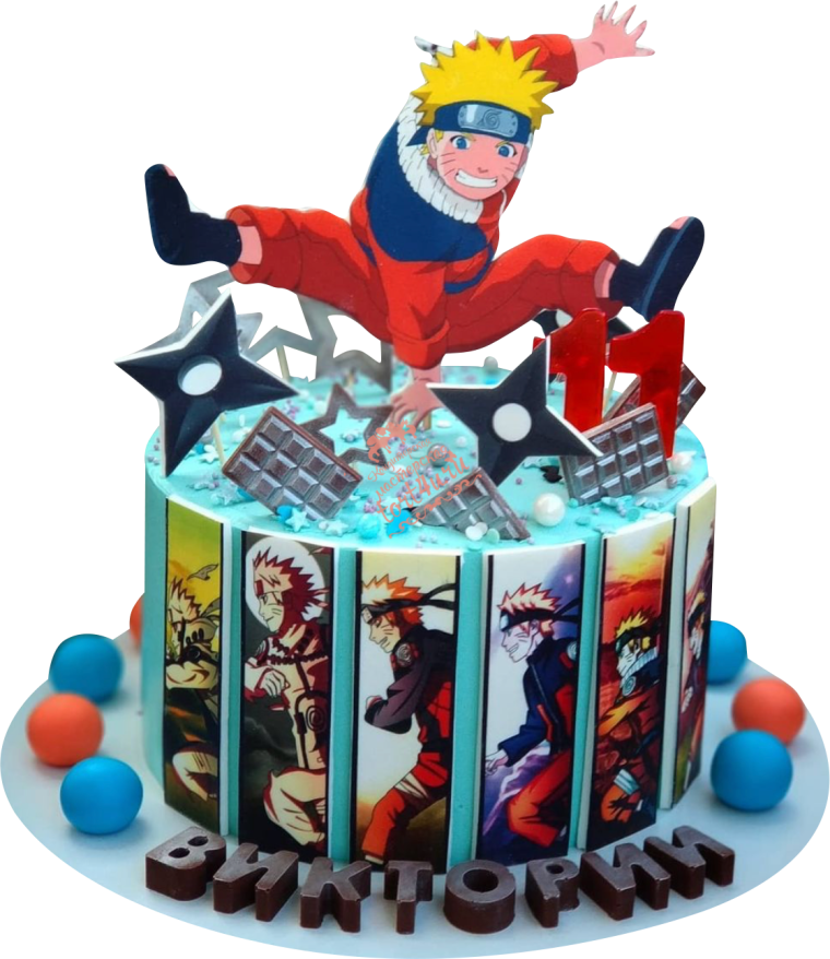 Торт Наруто Обито