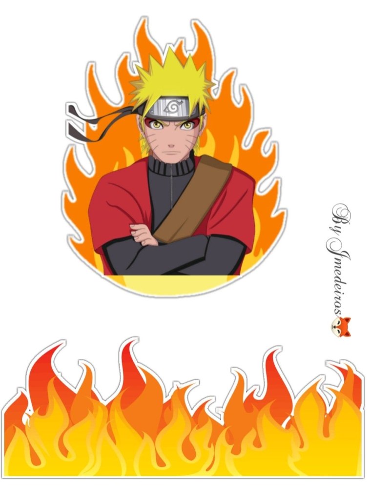 Наруто пламя