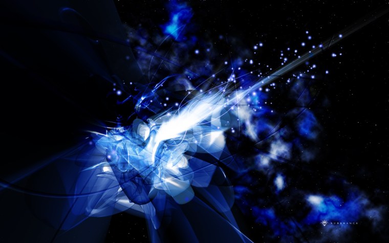 Синяя заставка на рабочий стол