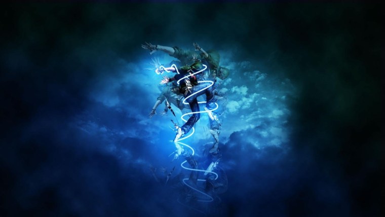 Темно синий фон градиент