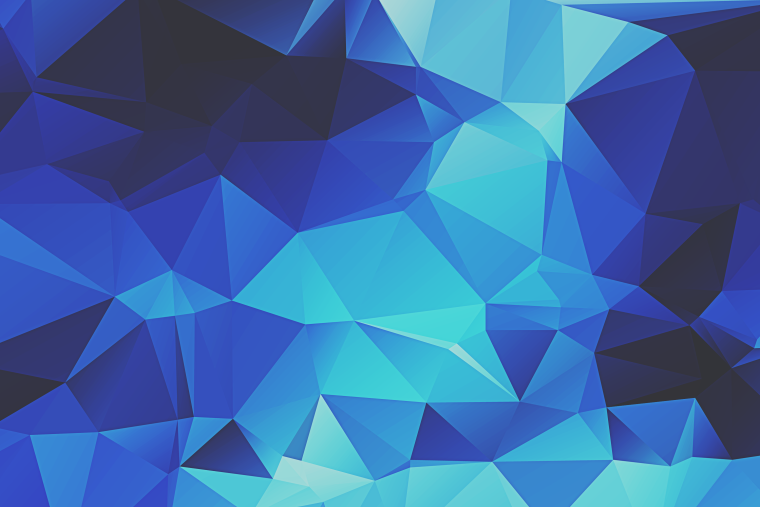 Синий геометрический фон