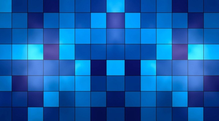 Синий квадратик