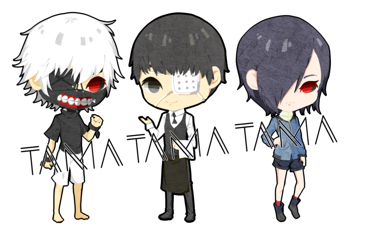 Чиби аниме гуль