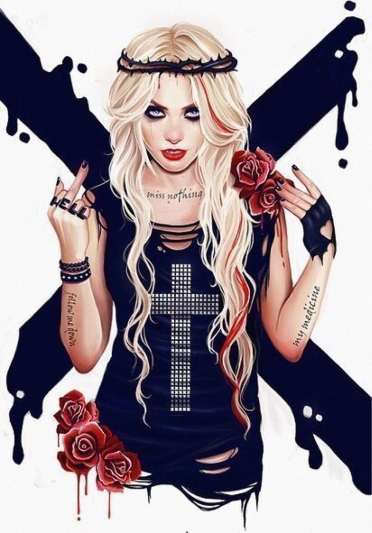 Тейлор Момсен рокерша