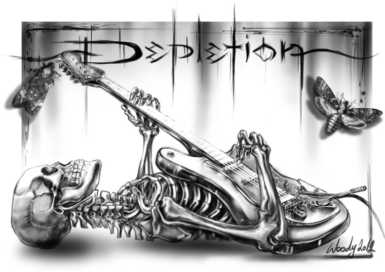 Рок тату эскизы