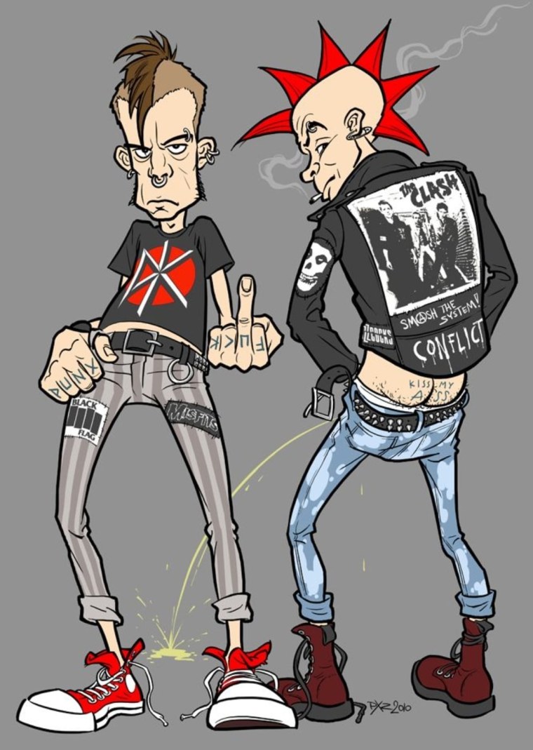 Панк рок арт