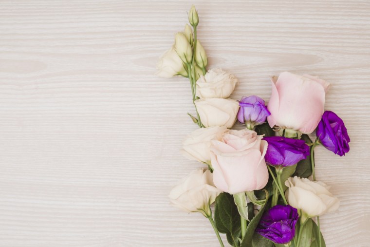 Фотофон для букетов цветов