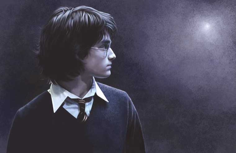 Гарри Поттер в профиль