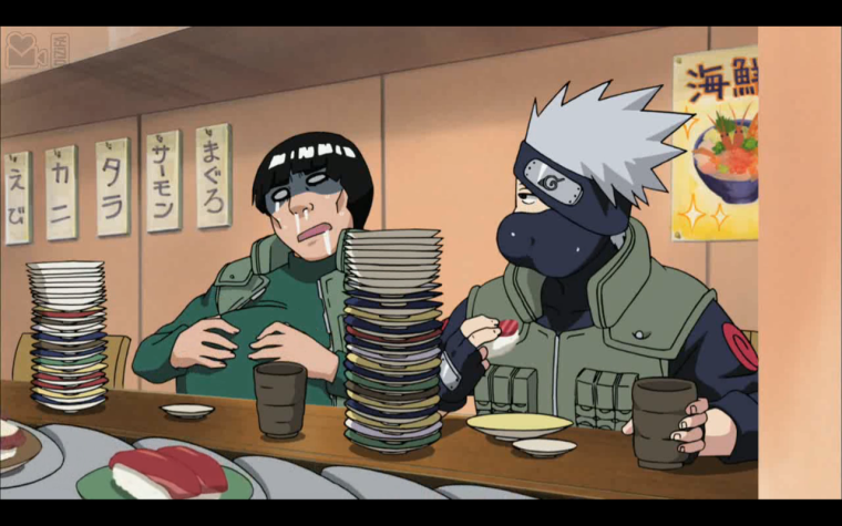 Какаши сенсей и Майто Гай