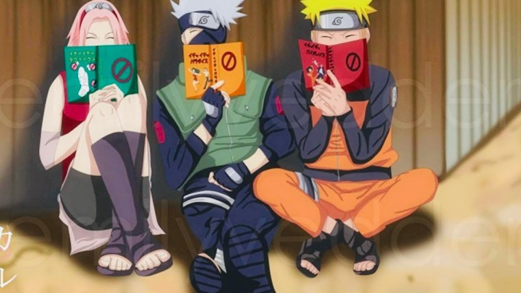 Наруто книжка Какаши