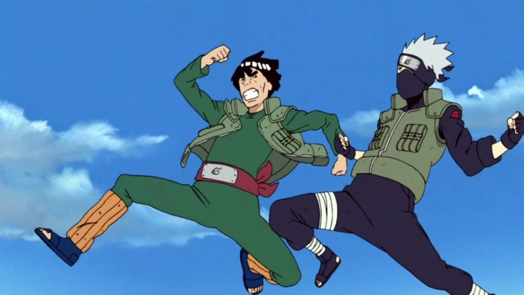 Майто Гай и Какаши