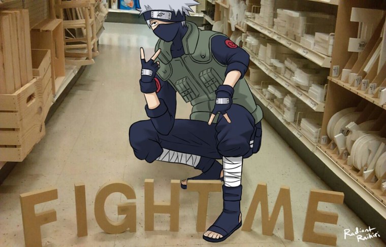 Наруто Мем Какаши