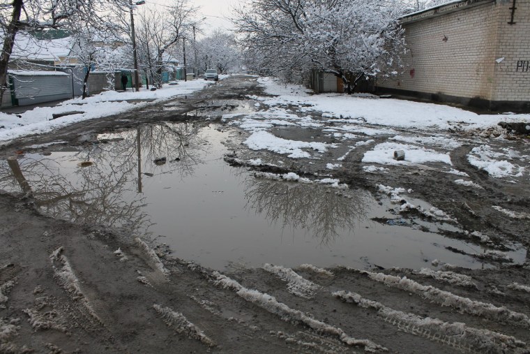 Слякоть весной